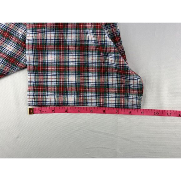 NWOT POLO RALPH LAUREN Sleepwear Mens Medium Red Tartan Plaid Pajama Set PJs $10 - Picture 15 of 16